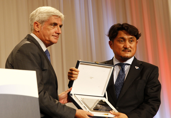 Acto de bienvenida en Jap&oacute;n