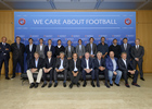 Simeone, en la reunión de entrenadores de la UEFA