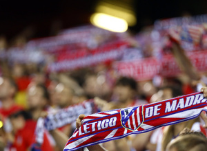 temp. 2015-2016. Atlético de Madrid-FC Barcelona: Afición rojiblanca en el Calderón