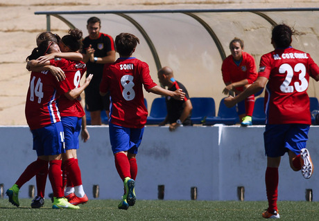 Fundación Cajasol - Atlético de Madrid Féminas.