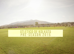 Pretemporada del Atlético de Kolkata en Los Ángeles de San Rafael