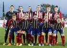 Partido de ida de los 1/16 de final de la Women's Champions League. Atlético de Madrid Féminas - Zorky.