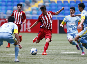 El Atlético de Madrid fue muy superior al Astana en la cuarta jornada de la Youth League