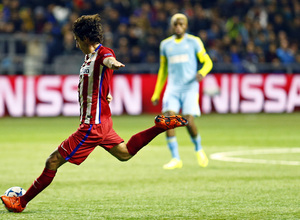 Astana-Atlético de Madrid. 4ª jornada de la Champions League. 