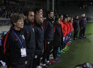 Olympique Lyonnais - Atlético de Madrid Féminas. Partido de vuelta de los octavos de final de la Women's Champions League. 