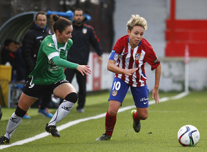 Temporada 2015/2016. Atlético de Madrid Féminas-Oviedo Moderno.