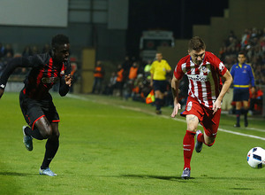 Reus-Atlético de Madrid. Partido de ida de los 1/16 de final de la Copa del Rey. 