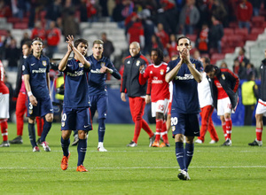 Benfica-Atlético de Madrid. 6ª jornada de la Champions League. 