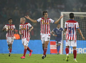 Lekic marcó el primer gol ante el Chennaiyin y daba esperanzas al Kolkata
