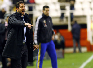 Rayo Vallecano-Atlético de Madrid. Partido de ida de los octavos de final de la Copa del Rey.