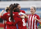 Temporada 2015/2016. Atlético de Madrid Féminas- Transportes Alcaine.