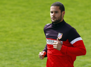 Temporada 12/13. Entrenamiento,Mario corriendo durante el entrenamiento en la Ciudad Deportiva de Majadahonda