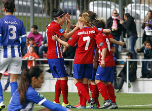 Temporada 2015/2016. Atlético de Madrid Féminas - Sporting de Huelva.