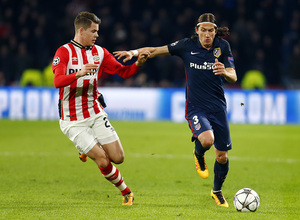 Temp. 2015-2016 | PSV - Atlético de Madrid | Filipe Luis