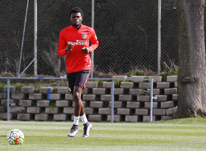 Temporada 2015-2016.Entrenamiento en la ciudad deportiva de Majadahonda 25-02-2016.