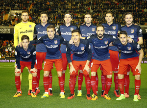 Valencia-Atlético de Madrid. Jornada 28 del campeonato de Liga.