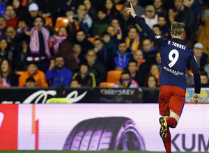 Valencia-Atlético de Madrid. Jornada 28 del campeonato de Liga.