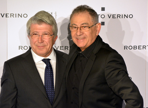 Enrique Cerezo, en la presentación de la nueva colección de Roberto Verino