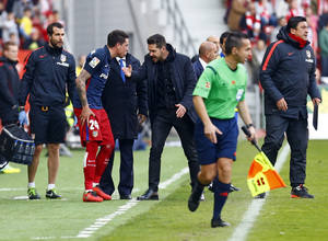 Temp. 2015-2016 | Real Sporting - Atlético de Madrid | Giménez y Simeone
