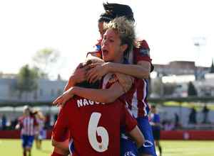 Atlético de Madrid Féminas-Santa Teresa.