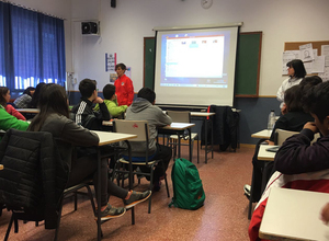 Temp. 2015-2016 | Sonia Bermúdez charla colegio