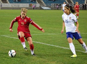 Temp. 2015-2016 | Amanda Sampedro con la selección Española