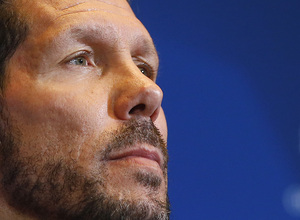 Simeone en rueda de prensa