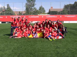 Temp. 2015/2016 | Atlético de Madrid Féminas C - Pozuelo de Alarcón B | Campeonas