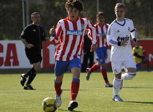 Partido del Atlético de Madrid Infantil ante el Real Madrid