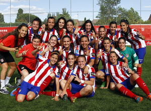 Temporada 2015-2016. Atético de Madrid Féminas 'B' campeón de copa federación 2016.