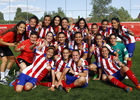 Temporada 2015-2016. Atético de Madrid Féminas 'B' campeón de copa federación 2016.