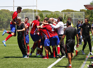 Temporada 15/16. Atlético de Madrid Juvenil de Honor - Levante UD Copa del Rey Juvenil