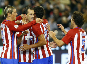 Godín celebra su gol en Melbourne