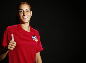 temporada 16/17. Reportaje Laura Fernández. Atlético de Madrid Féminas