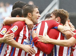 Temp. 16/17 | Celta - Atlético de Madrid | Celebración 0-2