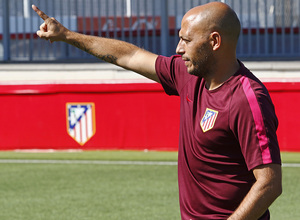 Temporada 16/17. Ángel Villacampa. Convocatoria UD Tacuense - Atlético de Madrid Femenino