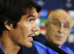 Temporada 2016-2017. Rueda de prensa del Rostov en el Vicente Calderón 31-10-2016. 