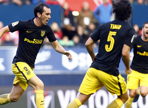 Temp. 16/17 | Osasuna - Atlético de Madrid | Godín