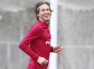 temporada 16/17. Entrenamiento en la ciudad deportiva Wanda. Filipe durante el entrenamiento