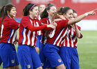 2016-2017 - Atlético de Madrid Femenino B: Celebración