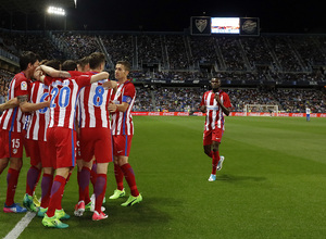Temp. 16/17 | Málaga - Atlético de Madrid | Celebración