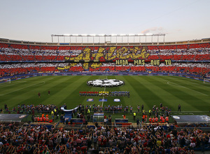 Temp. 16/17 | Atlético de Madrid - Leicester | Afición padres e hijos