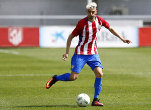 Temporada 2016-2017. Partido entre el Atlético de Madrid B contra el Aravaca. 16_04_2017.