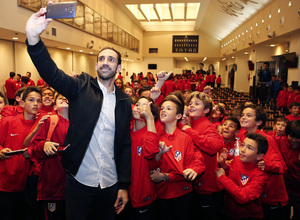 Temporada 16/17. Acto Juanfran cantera.