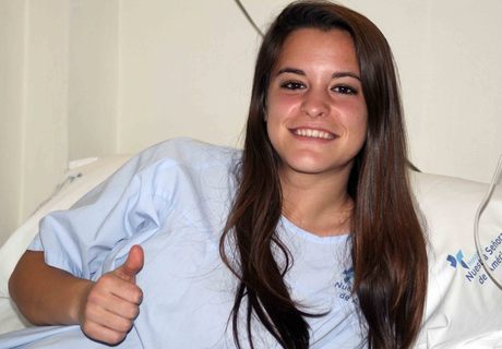 Temporada 2012-2013. Paula López operado con exito