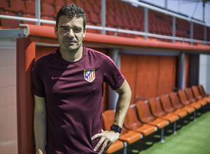 Entrevista a Manolo Cano previo al partido contra el Sevilla FC de la semifinal de la Copa del Rey juvenil. 08_06_2017.