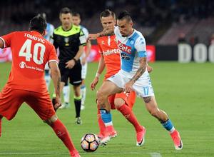 Temporada 2017/18. Hamsik con el Nápoles
