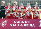 Temporada 2016-17.Copa de la Reina. Atlético de Madrid - Barcelona. Once