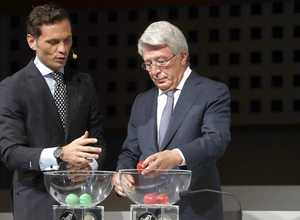 Enrique Cerezo en el sorteo del calendario de LaLiga 2017-18