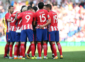 Amistoso | Brighton - Atlético de Madrid. Celebración